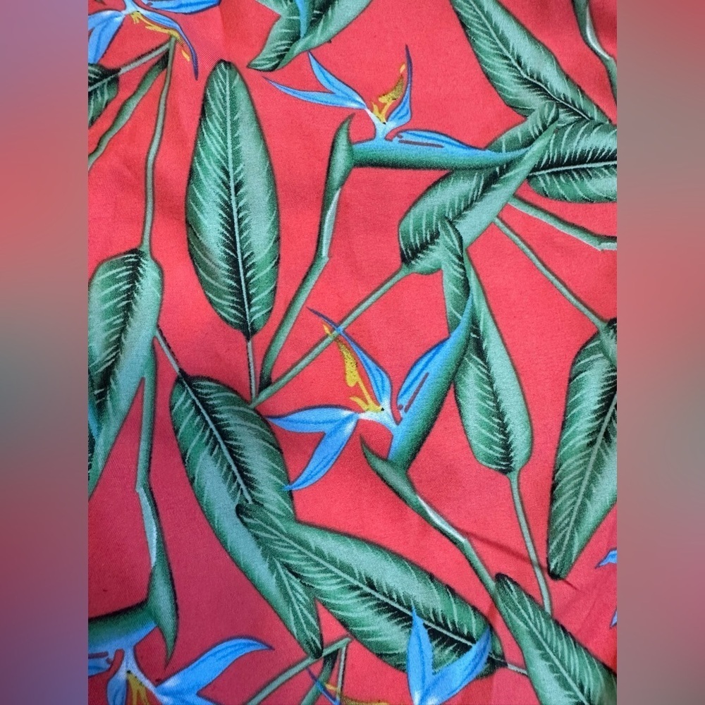 Trunks Surf & Swim Men's Tropical Shorts Bird of Paradise size Large - Picture 5 of 8